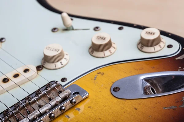 Guitarra eléctrica Vintage — Foto de Stock