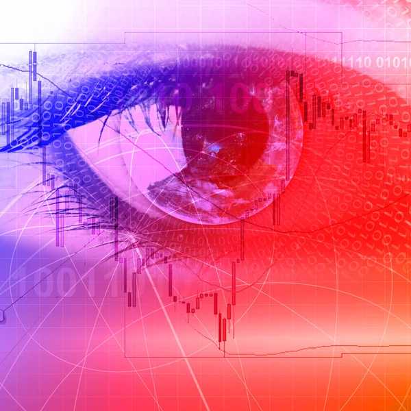 Forex trading teknisk analys koncept — Stockfoto