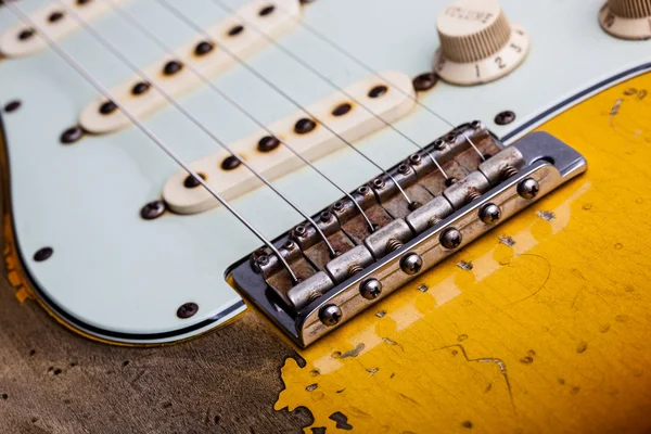 Guitarra eléctrica Vintage — Foto de Stock