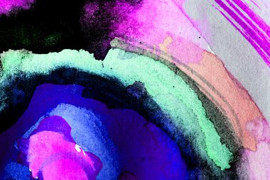 Arka planlar ve dokuları için çok renkli sulu boya arka plan