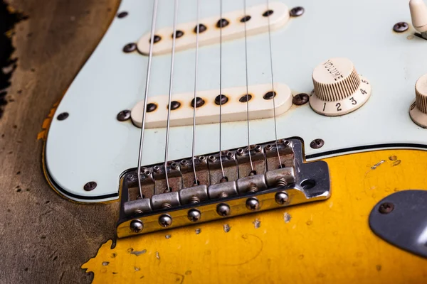 Vintage elektro gitar — Stok fotoğraf