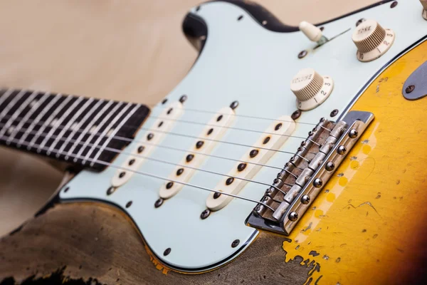 Vintage Electric Guitar — Stock Photo, Image