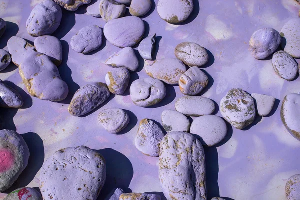 Renkli taşlar kümesi — Stok fotoğraf