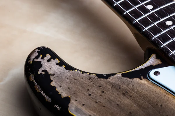 Εκλεκτής ποιότητας ηλεκτρική κιθάρα — Φωτογραφία Αρχείου