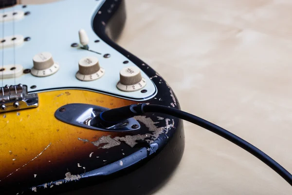 Vintage Electric Guitar — Stock Photo, Image