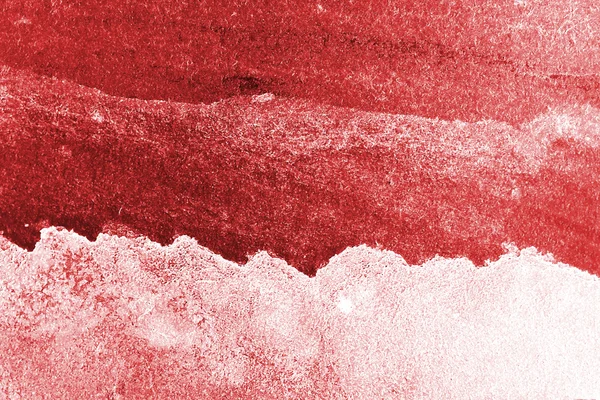 红手绘水彩背景 — 图库照片