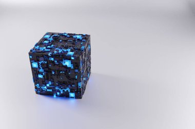 Devre kartı ya da anakart fütüristik sunucu kodu işleme geçmişi. Devre kartı ya da mikroçip fütüristik sunucu tasarımı olan teknoloji geçmişi. 3d oluşturma