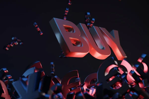 Money Acronym Buy Studio Background Business Concept Copy Space — Stock Photo, Image