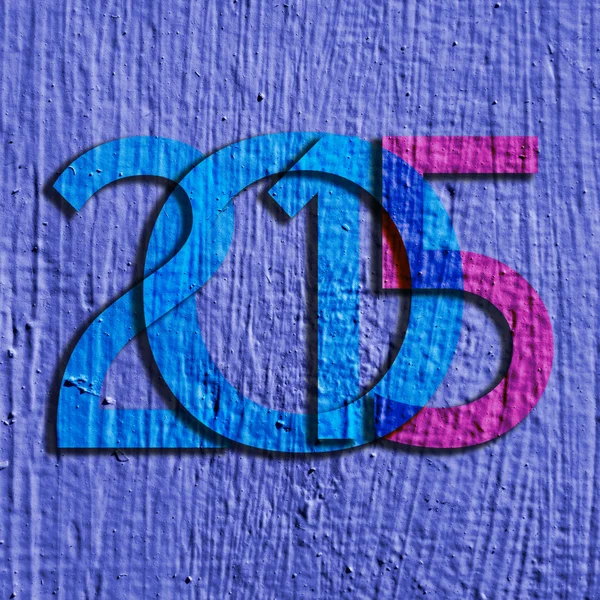Yeni yıl 2015 arka plan kavramı — Stok fotoğraf
