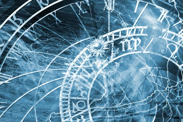 Praga Relógio Astronómico (Orloj ) — Fotografia de Stock
