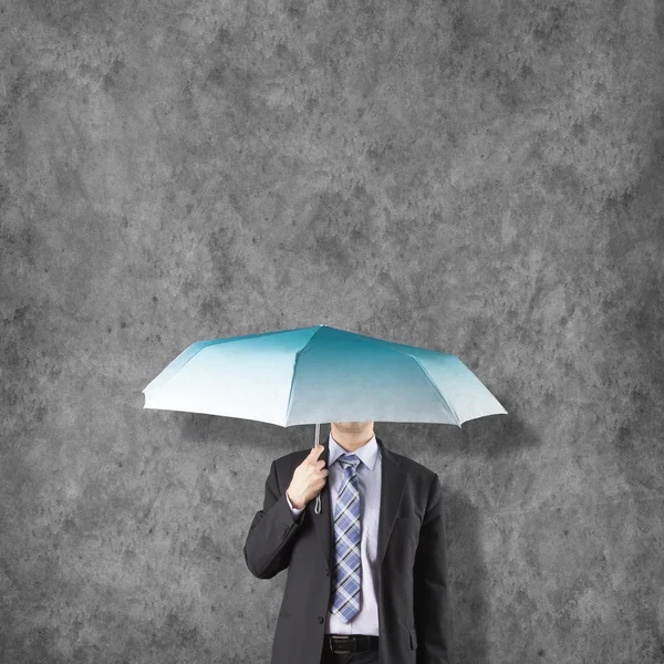 Conceito de negócio de fundo guarda-chuva — Fotografia de Stock