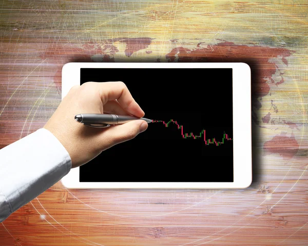 Forex trading — Stock Photo, Image