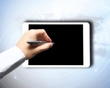 teknoloji kavramı tablet