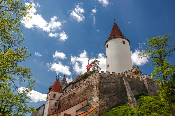 Замок Кривоклат в Чехии — стоковое фото