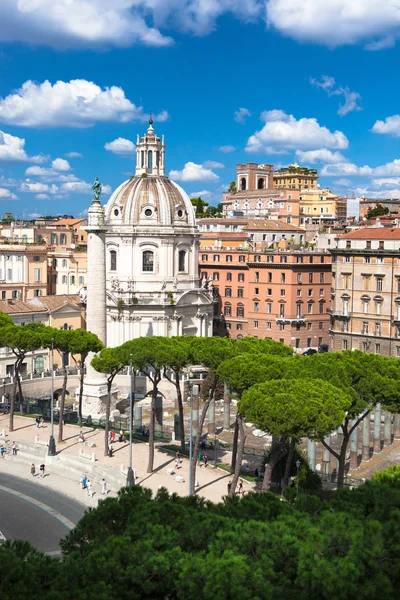 Blick auf das historische Zentrum von Rom, Italien — Stockfoto