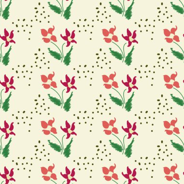 Küçük çiçeklerdeki basit şirin desen. Sefil şık Millefleur 'lar. Çiçeksiz elbise, imalat, duvar kağıtları, baskı, hediye paketi ve koleksiyon defteri.