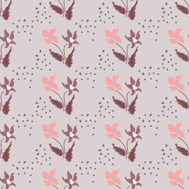 Küçük çiçeklerdeki basit şirin desen. Sefil şık Millefleur 'lar. Çiçeksiz elbise, imalat, duvar kağıtları, baskı, hediye paketi ve koleksiyon defteri.