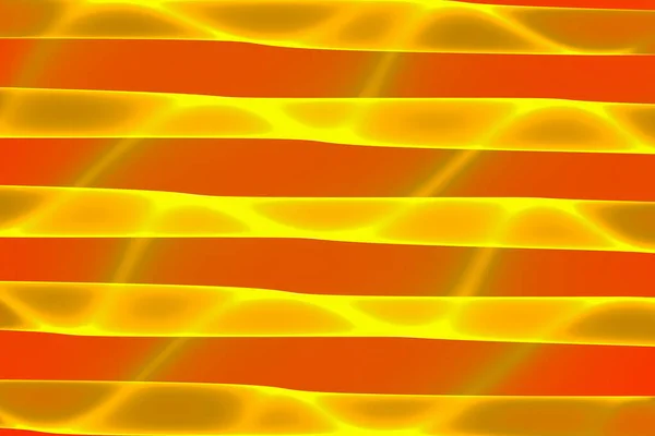 Abstract Modern Dynamic Stylish Red Yellow Decorative Pattern Wave Banner — Stock Photo, Image