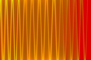 Soyut modern dinamik stil kırmızı ve sarı desenli dalga pankartı arka planı.