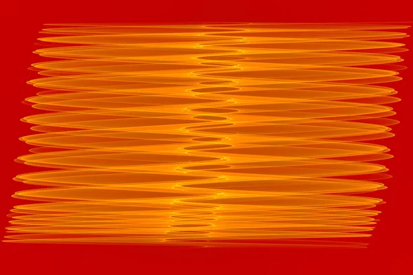 Absztrakt Modern Dinamikus Stílusos Piros Sárga Dekoratív Minta Hullám Banner — Stock Fotó