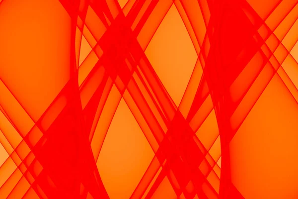 Abstraktní Moderní Dynamické Stylové Červené Žluté Dekorativní Vzor Vlna Banner — Stock fotografie