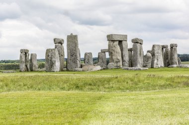 Stonehenge anıt yakınındaki Salisbury, Wiltshire, İngiltere