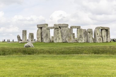 Stonehenge anıt yakınındaki Salisbury, Wiltshire, İngiltere