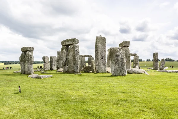 Stonehenge emlékmű közelében Salisbury, Wiltshire, Egyesült Királyság — Stock Fotó