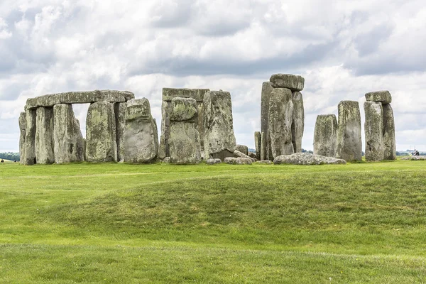 Stonehenge emlékmű közelében Salisbury, Wiltshire, Egyesült Királyság — Stock Fotó