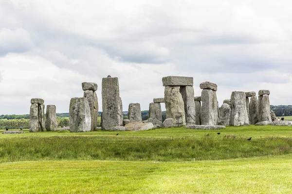 Stonehenge monumento perto de Salisbury, Wiltshire, Reino Unido — Fotografia de Stock