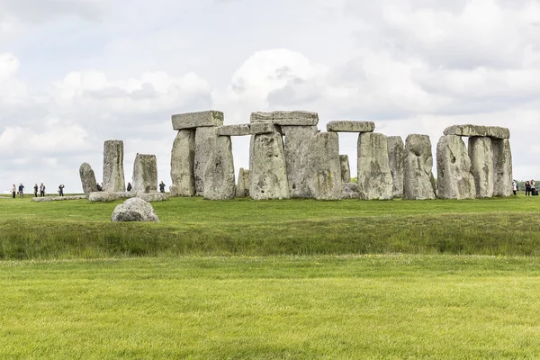 Stonehenge emlékmű közelében Salisbury, Wiltshire, Egyesült Királyság — Stock Fotó