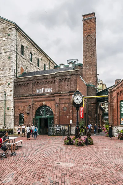 Brennerei Bezirk, Toronto, Kanada — Stockfoto