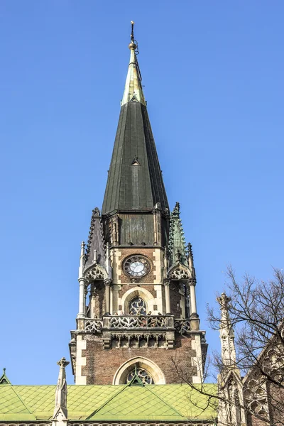 Katedralen i Saints Olga och Elizabeth, Lviv, Ukraina — Stockfoto