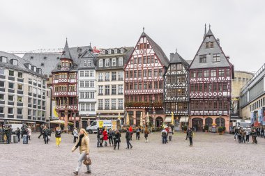 Romerberg (Romerplatz), Frankfurt am Main, Almanya