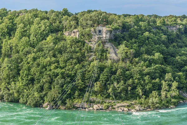 Kabelbane over Niagara River, Ontario, Canada - Stock-foto