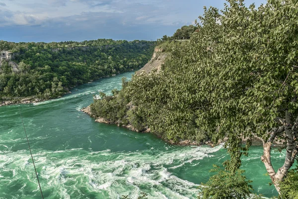 Канатная дорога через реку Ниагара, Онтарио, Канада — стоковое фото