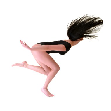 Genç modern bale dansçısı