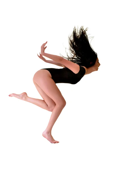 年轻的现代芭蕾舞演员 — 图库照片