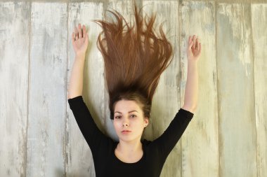 Güzel kadın portresi