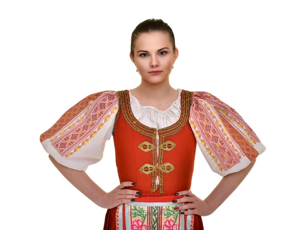 Słowackiego folkloru kostium — Zdjęcie stockowe