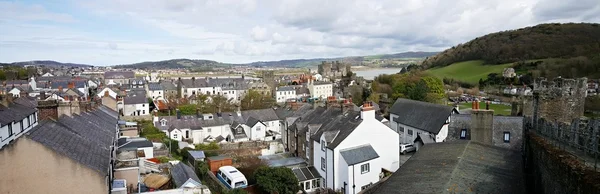 Berömda Conwy Castle — Stockfoto