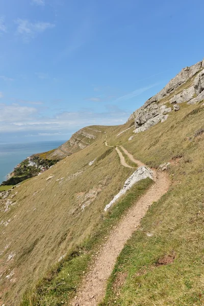 Vistas del paisaje desde el Gran Orme Llandudno — Foto de Stock