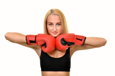 seksi kadın boksör