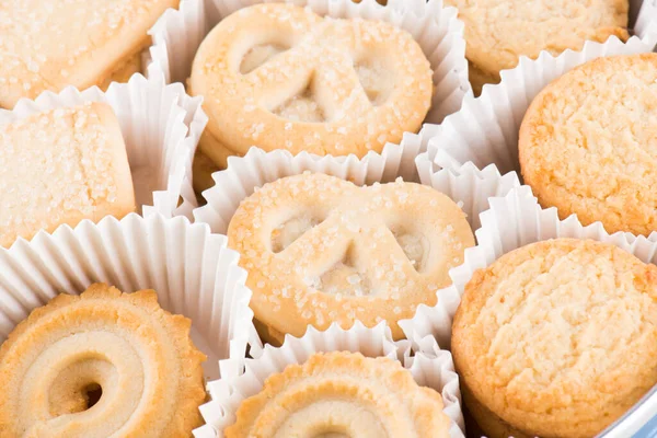 Mercado Comida Natal Com Lotes Wafles Bélgica — Fotografia de Stock