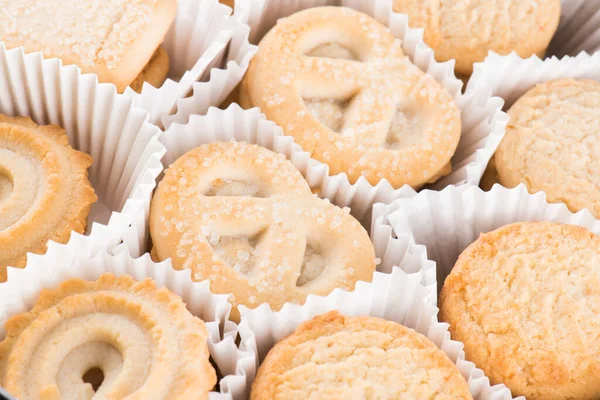 Mercado Comida Natal Com Lotes Wafles Bélgica — Fotografia de Stock