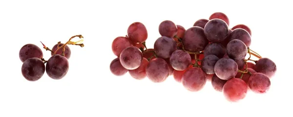 白葡萄上的成熟红葡萄 — 图库照片