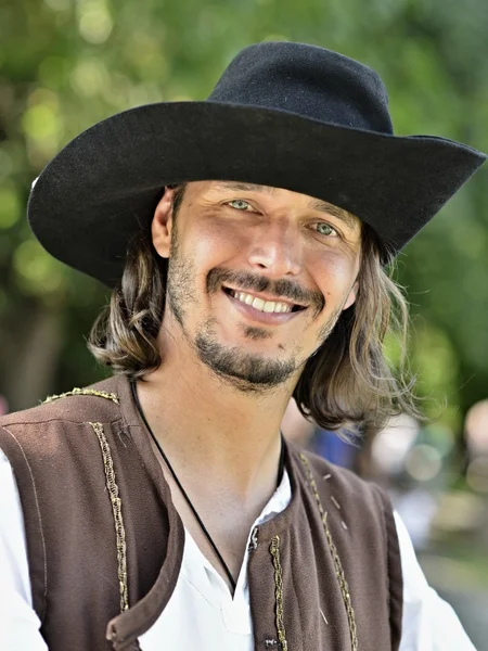 Musketeer man — Stock Photo, Image