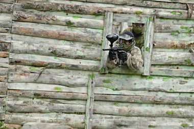 Paintball spor oyuncu