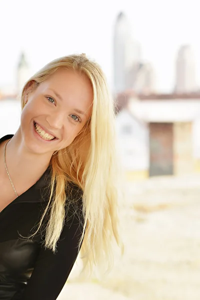 Sexy blonde girl — Stock Photo, Image