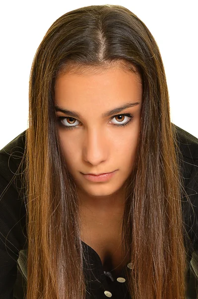 Jovem menina bonita — Fotografia de Stock